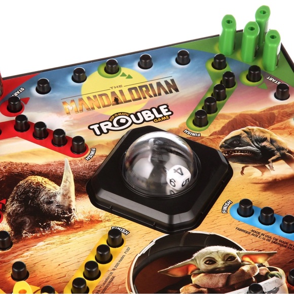 Star Wars Mandalorian Trouble Pop-o-Matic Game - Picture 2 of 5